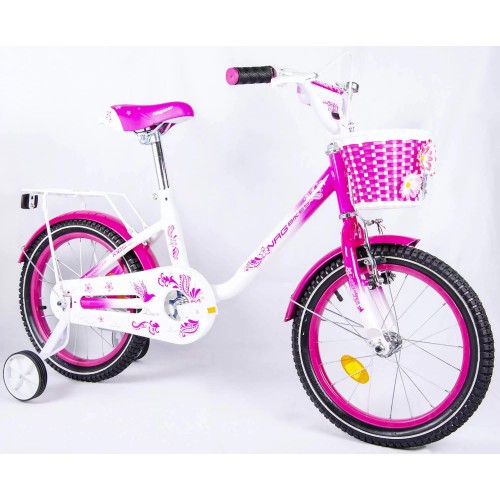 Велосипед Dove 16" white-pink