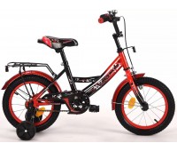 Велосипед детский Raven 14" black-red