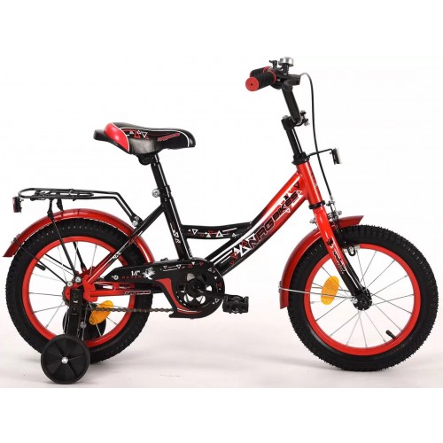 Велосипед детский Raven 14" black-red